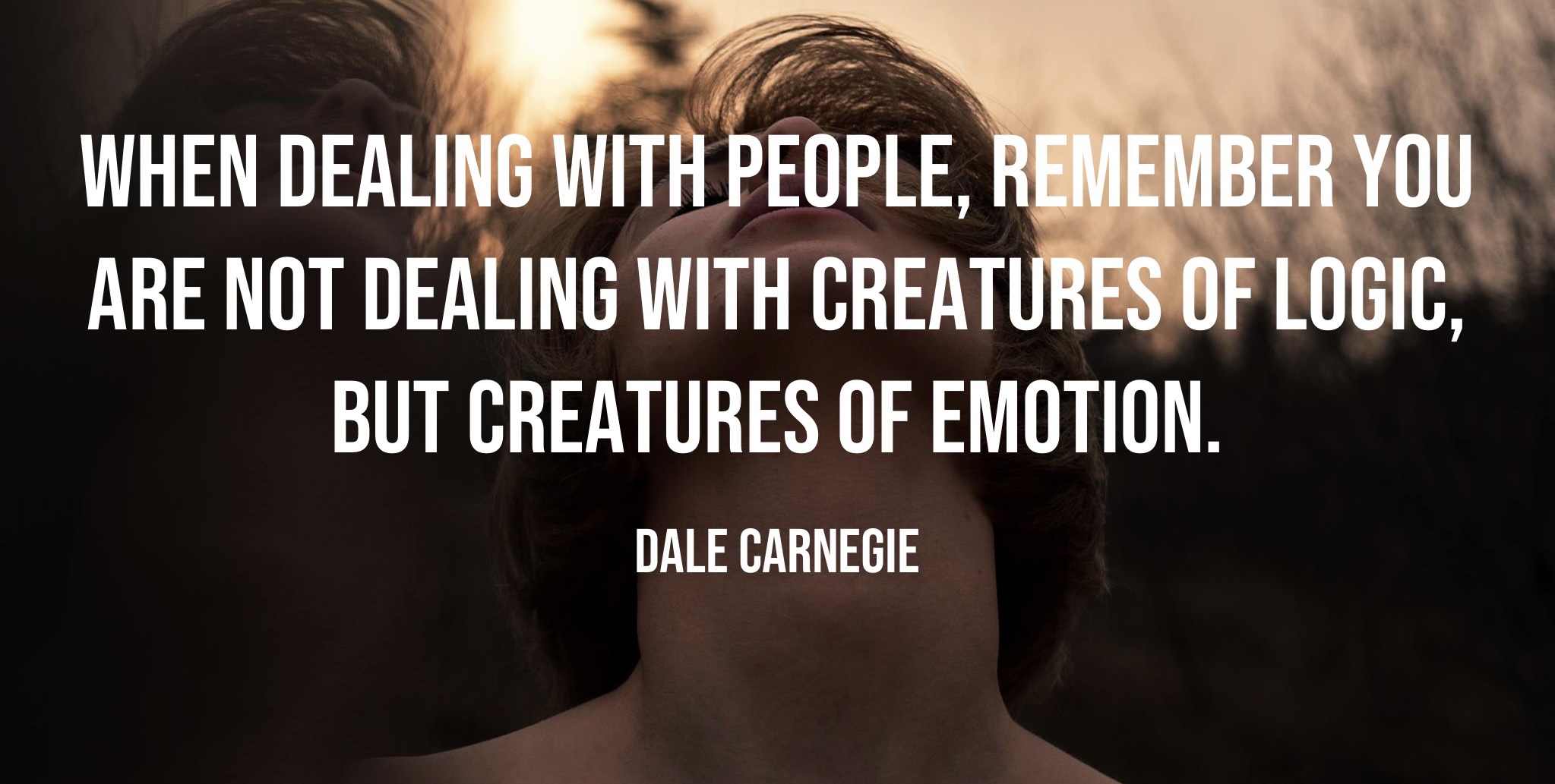 Why do we give in to our emotions?